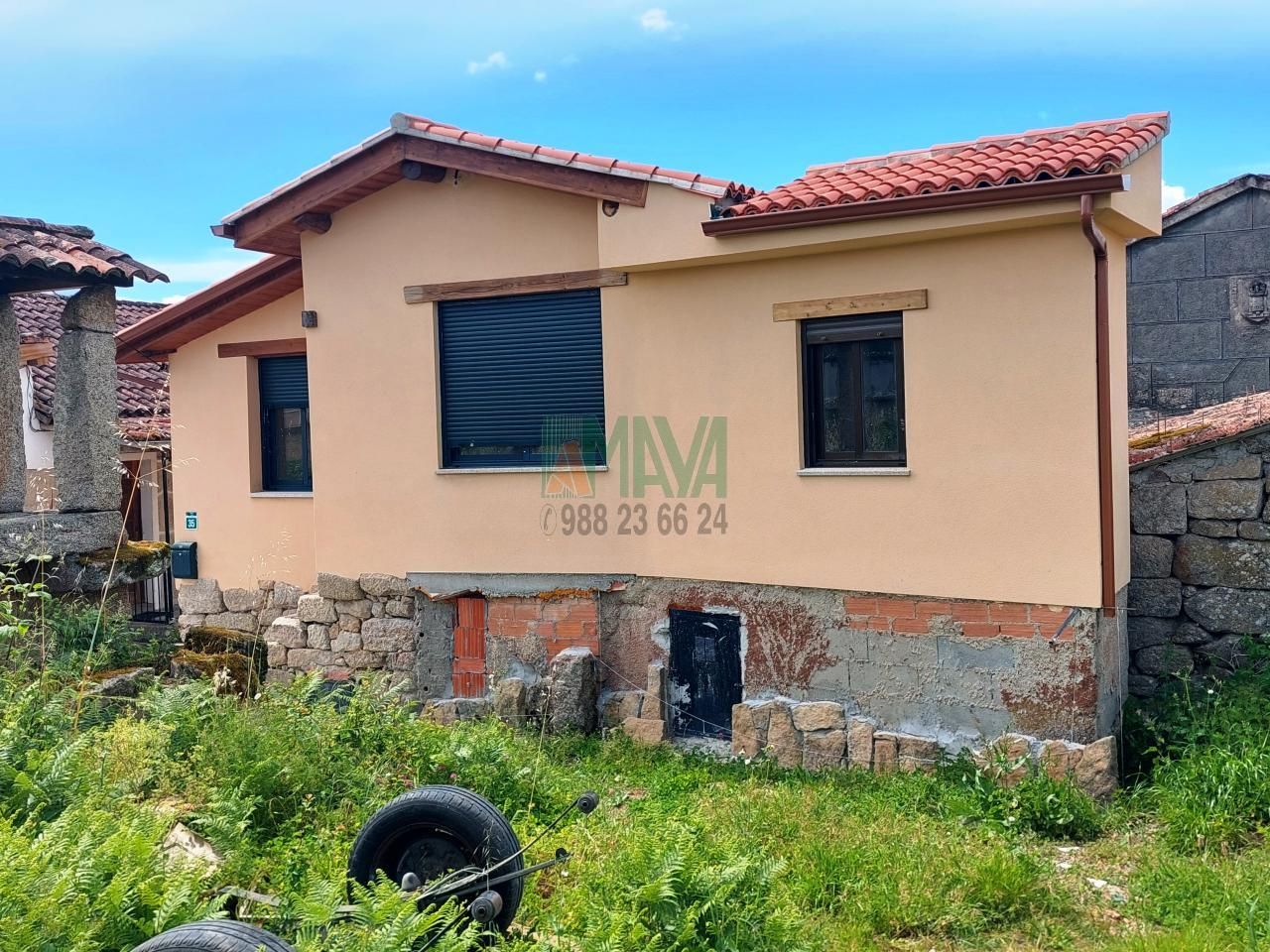 Exterior view of House or chalet for sale in O Pereiro de Aguiar   with Private garden