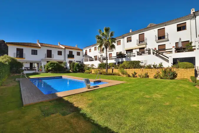 Garden of Detached homes for sale in Montejaque  with Storage room, Balcony and Community pool