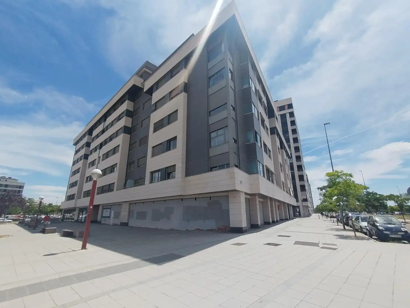 Vista exterior de Piso de alquiler en Valladolid con Calefacción, Parquet y Amueblado