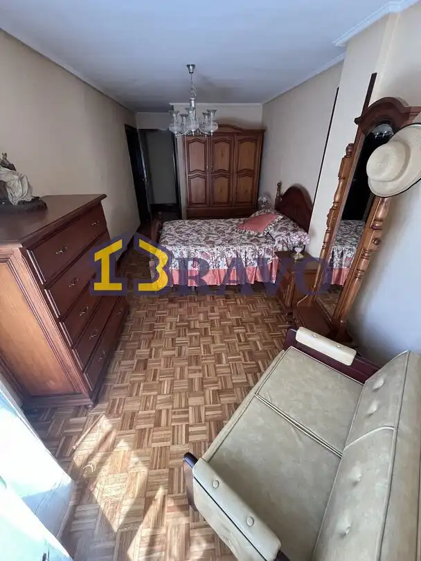 Bedroom of Flat for sale in Medina de Pomar  with Heating, Furnished and Balcony