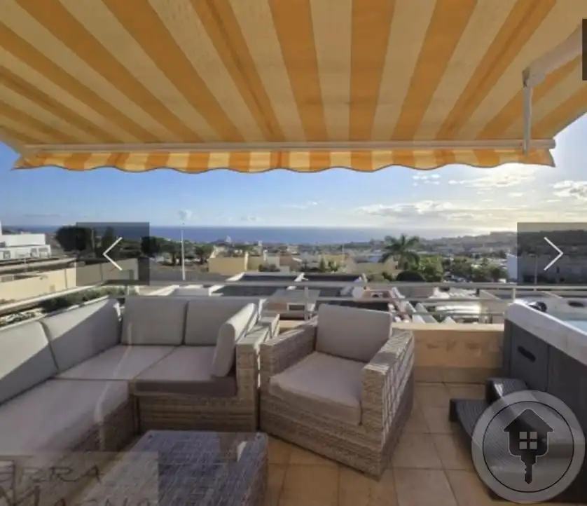 Terraza de Casa o chalet de alquiler en Adeje