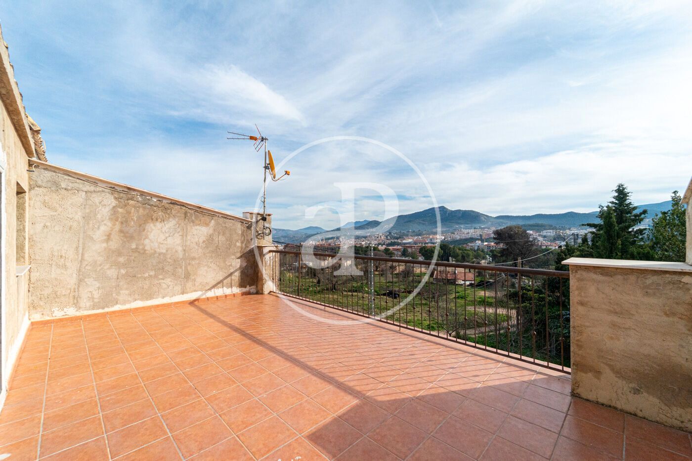 Terrassa de Casa adosada en venda en Alcoy / Alcoi amb Calefacció, Jardí privat i Terrassa