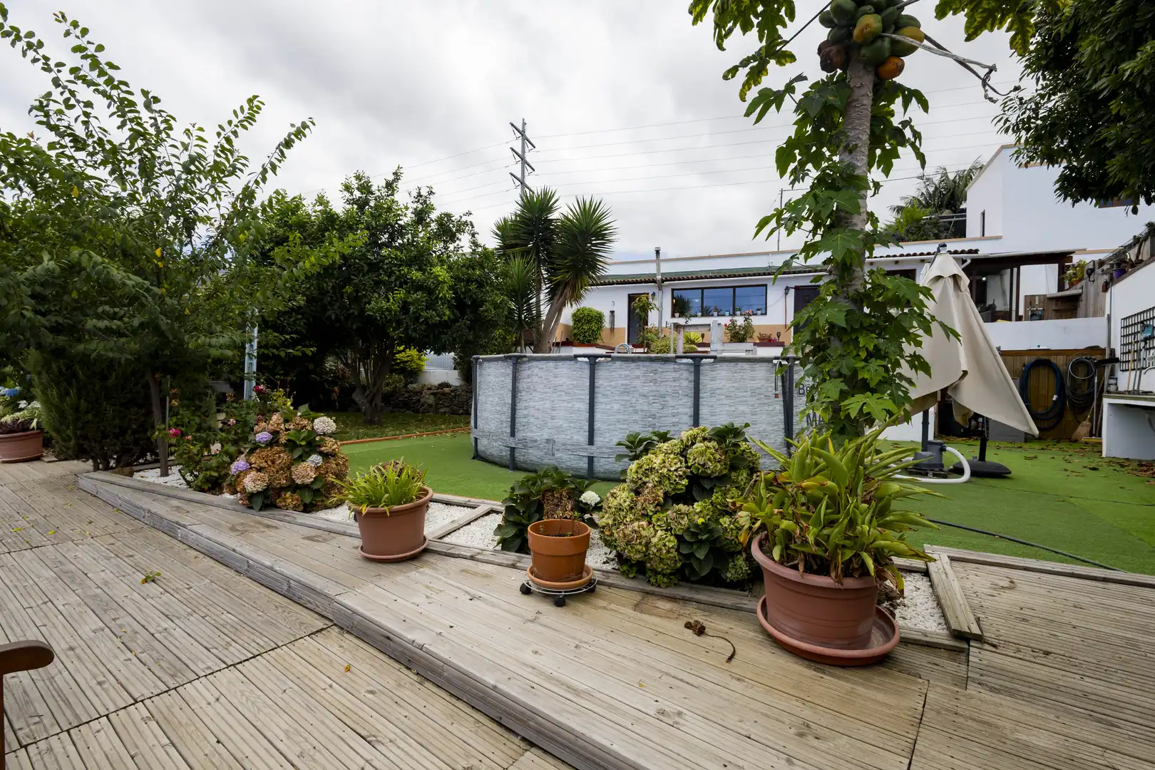 Terrace of Houses for sale in Los Realejos  with Private garden, Terrace and Storage room
