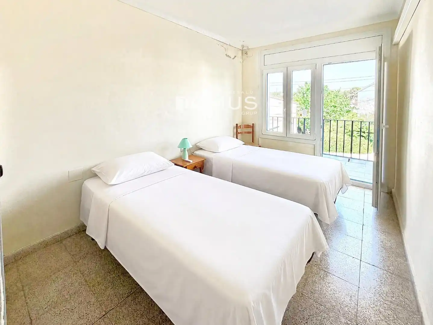 Bedroom of Flat for sale in L'Escala  with Air Conditioner, Heating and Terrace