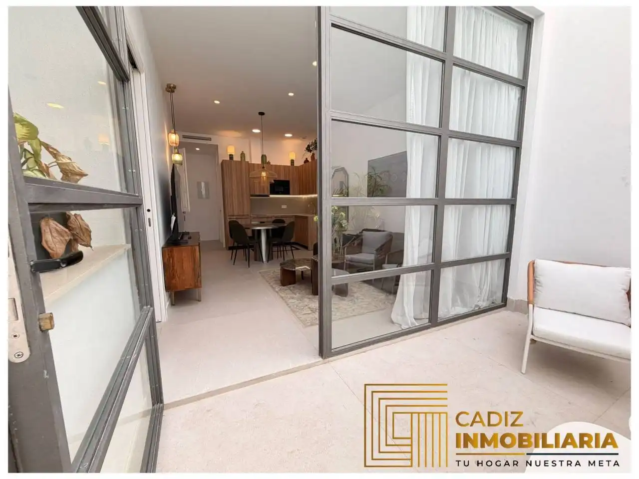 Living room of Flat for sale in Cádiz  with Air Conditioner and Furnished
