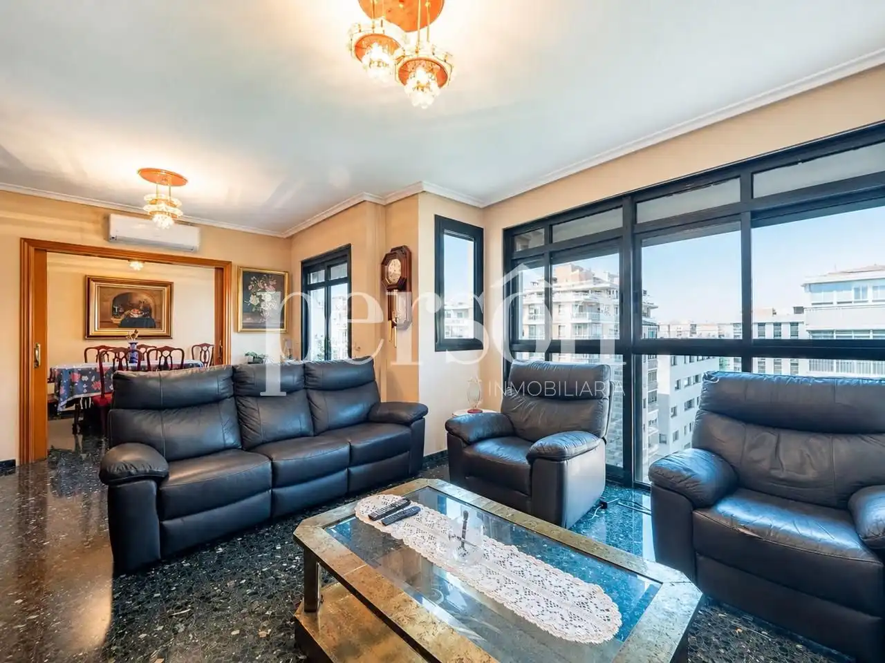Sala de estar de Piso en venta en Valencia con Aire acondicionado, Calefacción y Terraza