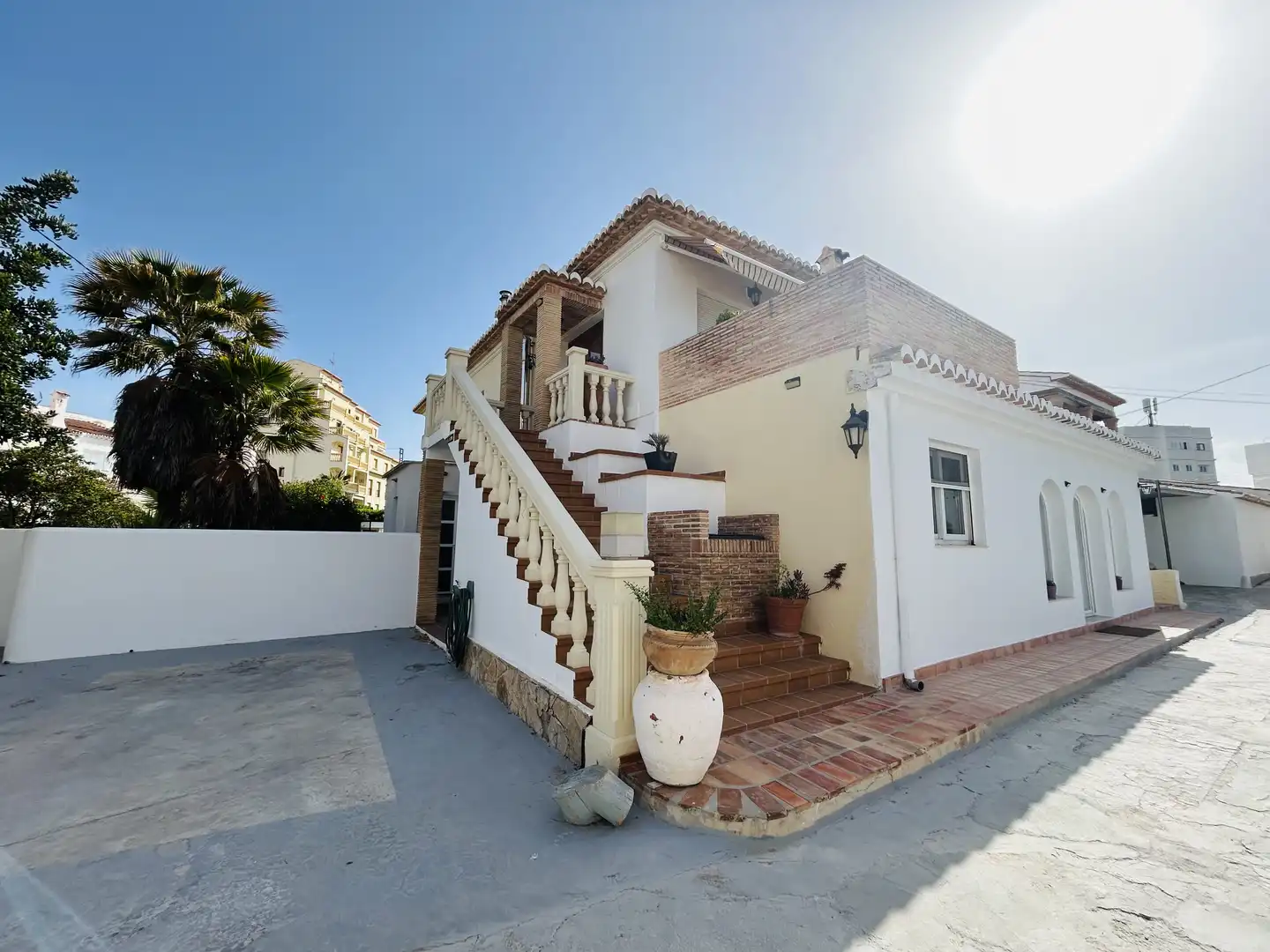 Vista exterior de Casa o chalet de alquiler en Jávea / Xàbia con Aire acondicionado, Calefacción y Jardín privado
