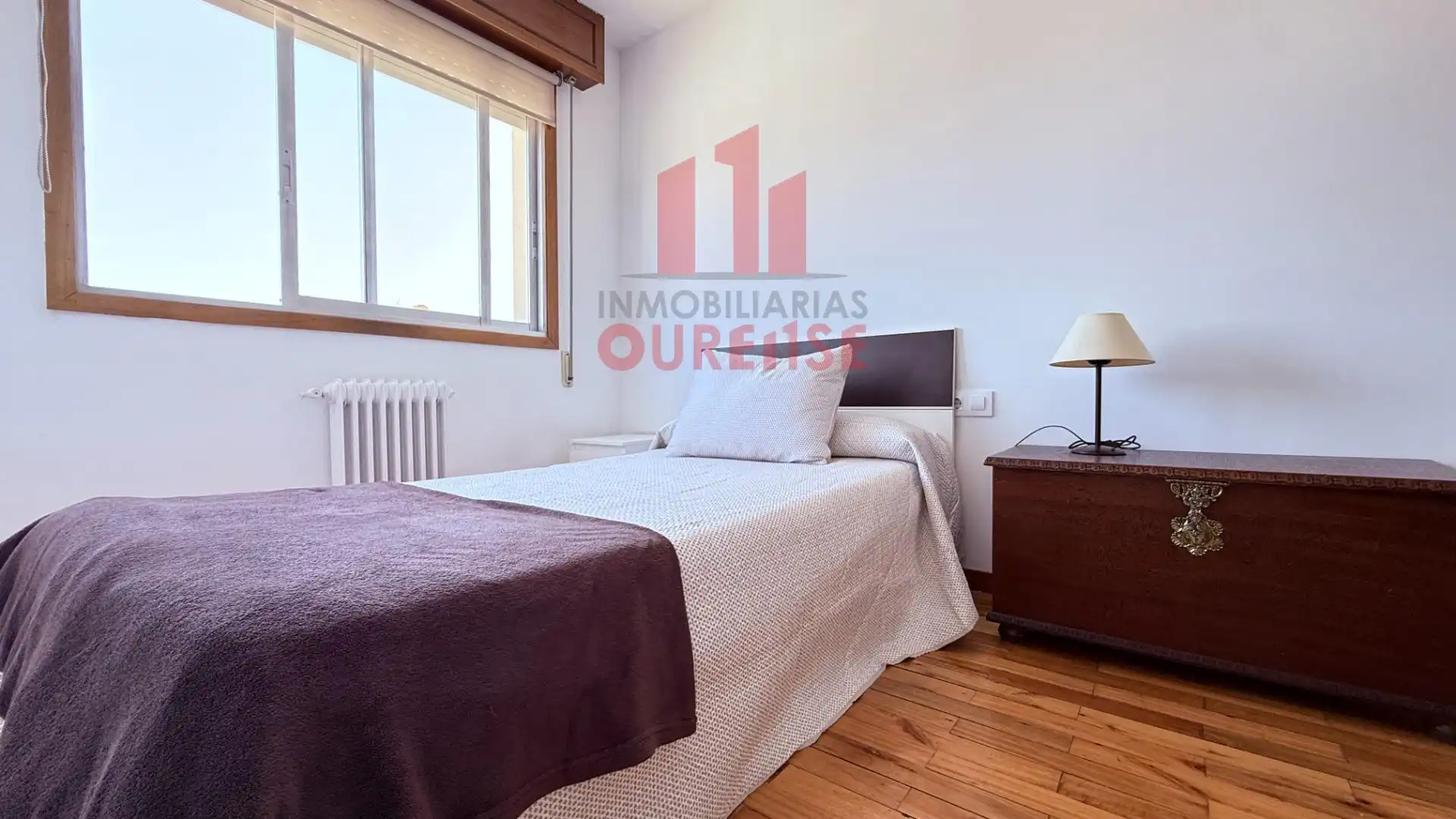 Bedroom of Flat for rent in Ourense Capital   with Heating and Furnished