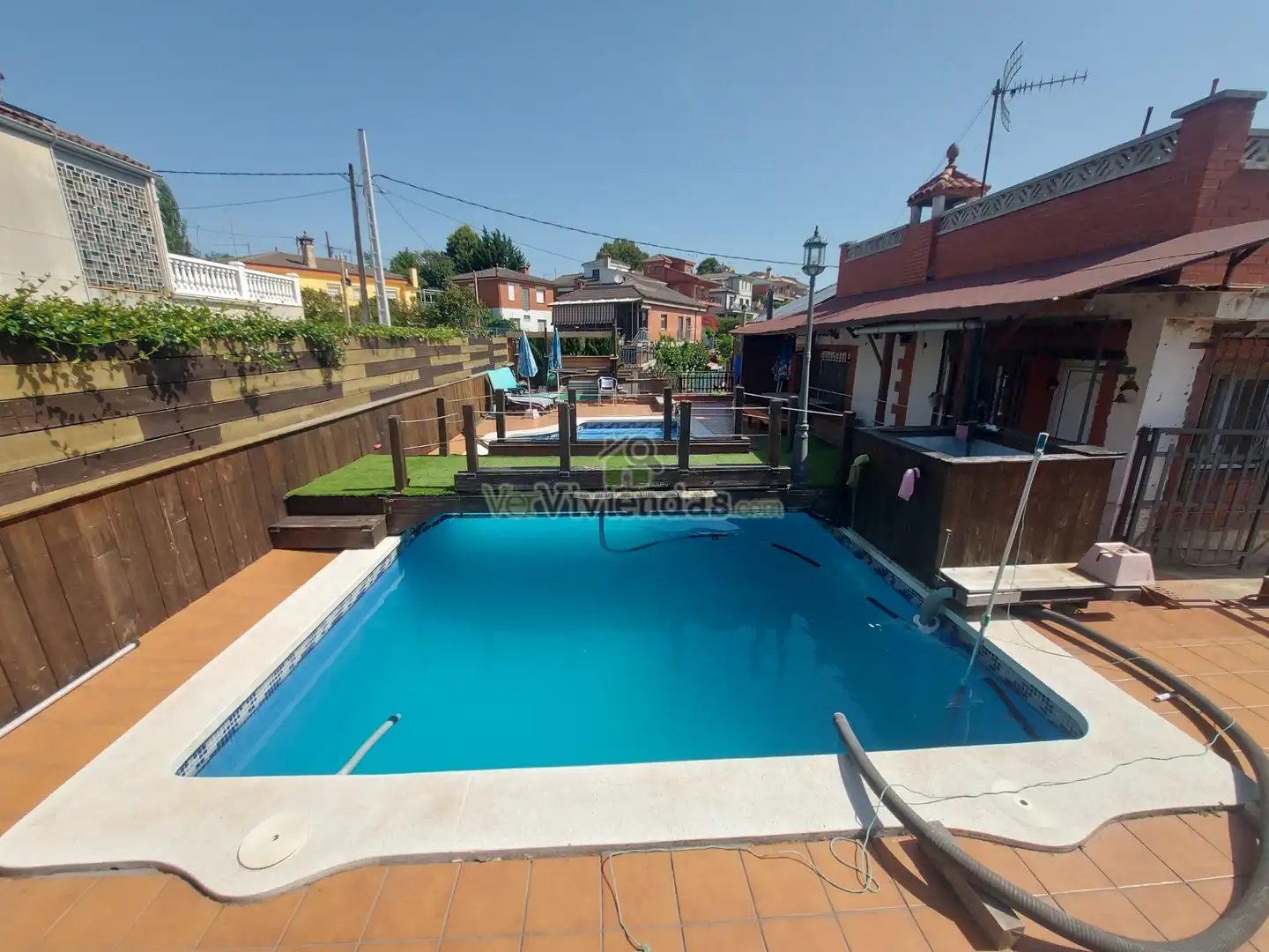 Piscina de Casa o xalet en venda en Castellbisbal amb Aire condicionat, Calefacció i Jardí privat