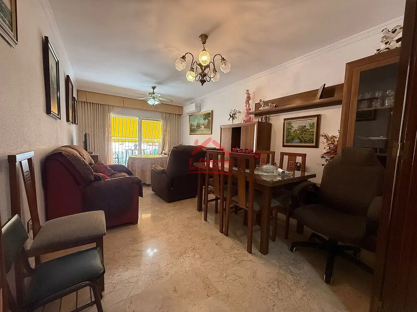 Sala d'estar de Apartament en venda en Vélez-Málaga amb Aire condicionat, Calefacció i Terrassa