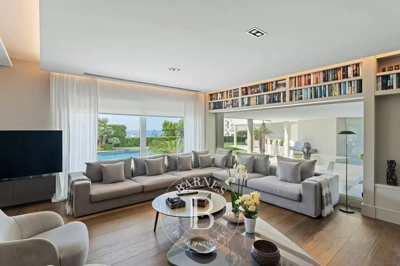 Sala de estar de Casa o chalet en venta en Sant Pol de Mar con Aire acondicionado, Calefacción y Jardín privado