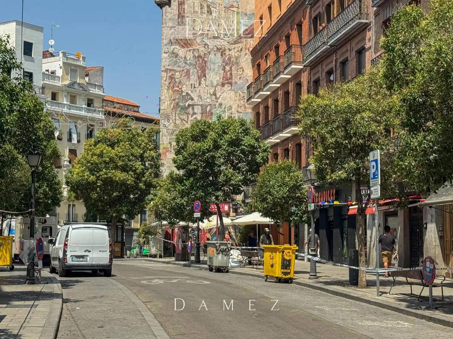 Vista exterior de Piso de alquiler en Madrid con Aire acondicionado, Calefacción y Amueblado