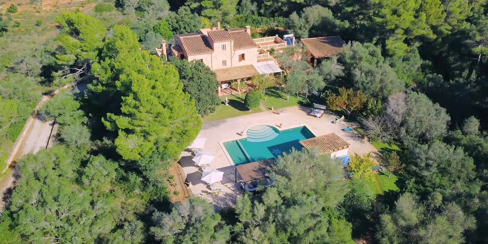 Jardín de Finca rústica en venta en Felanitx con Aire acondicionado, Calefacción y Terraza