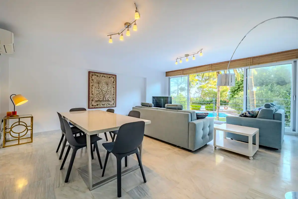 Dining room of Apartments for sale in Dénia  with Air Conditioner and Community pool