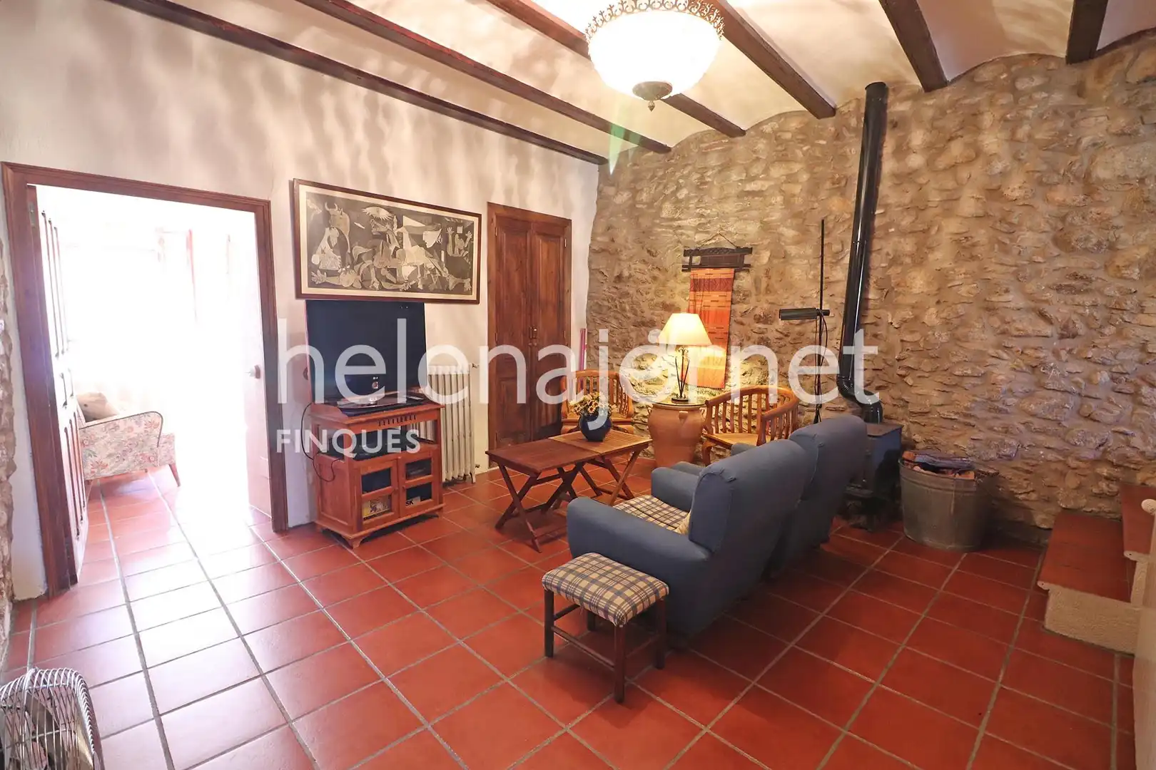 Sala de estar de Casa adosada en venta en Calonge i Sant Antoni con Calefacción y Trastero