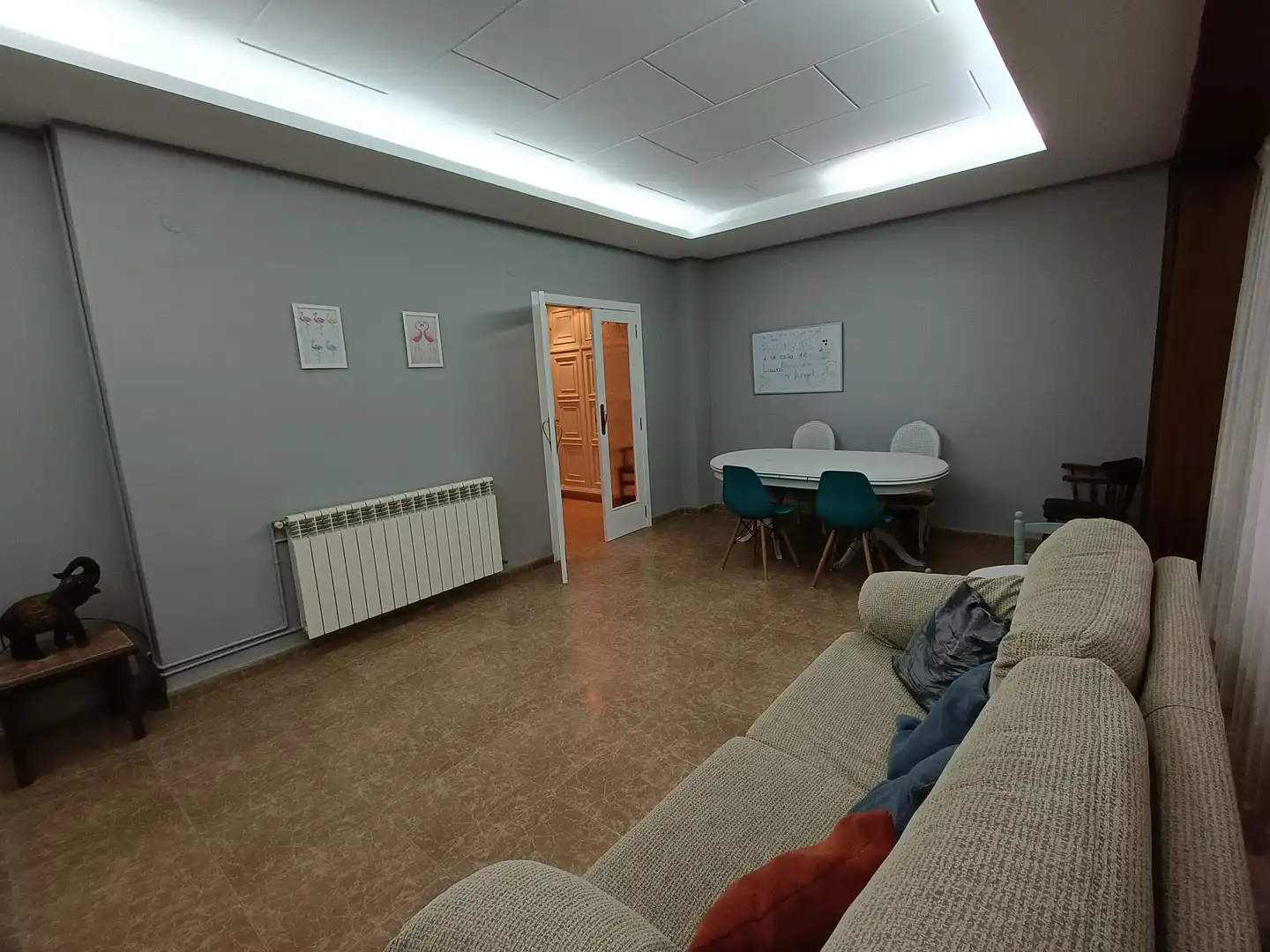 Sala de estar de Casa o chalet en venta en Burriana / Borriana con Calefacción, Parquet y Terraza