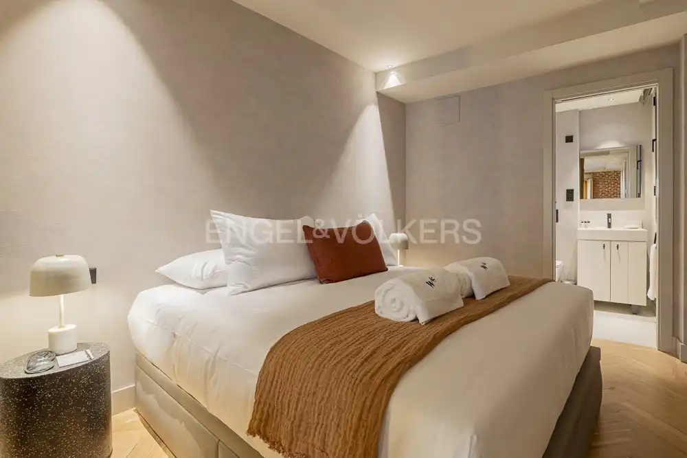 Habitación de Piso de alquiler en Madrid con Aire acondicionado, Calefacción y Amueblado