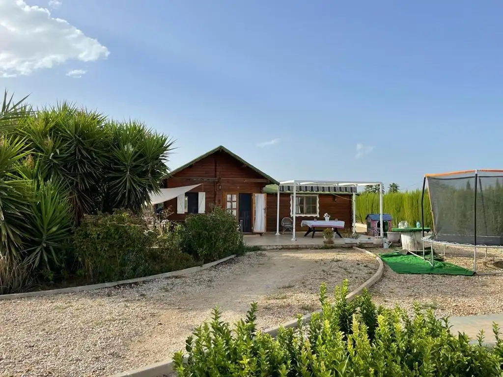Vista exterior de Finca rústica en venta en Murcia con Aire acondicionado, Jardín privado y Terraza