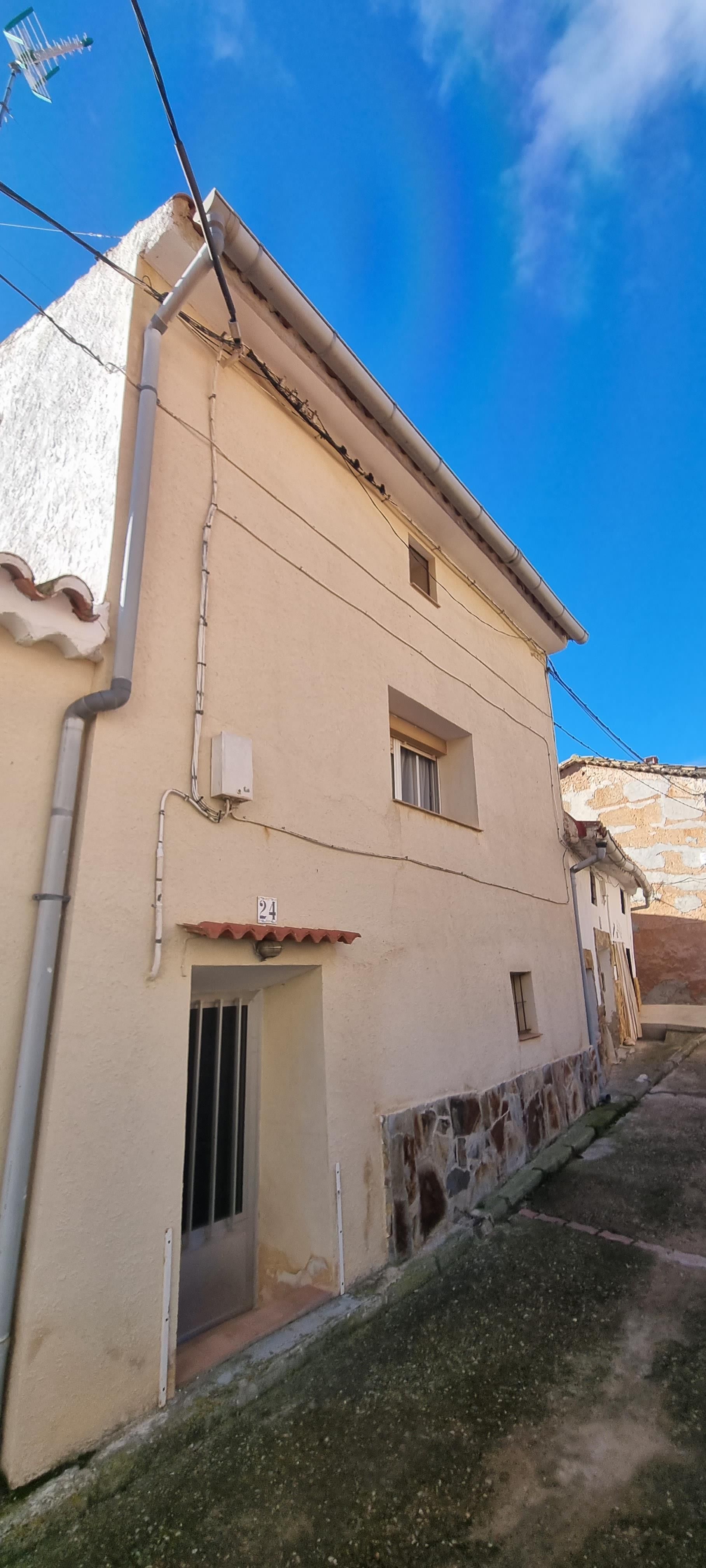 Exterior view of Country house for sale in Plenas  with Private garden, Terrace and Storage room