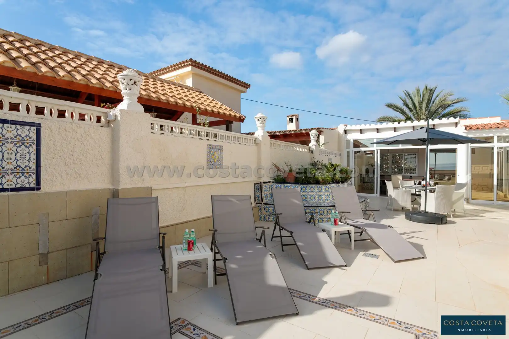 Terrace of Houses for sale in El Campello  with Air Conditioner, Private garden and Terrace