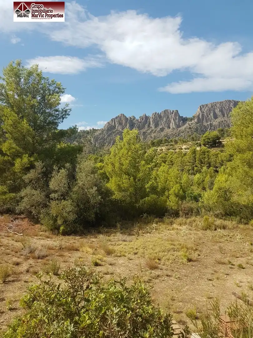 Xalet amb terrassa en venda a Finestrat Pueblo, imagen 42