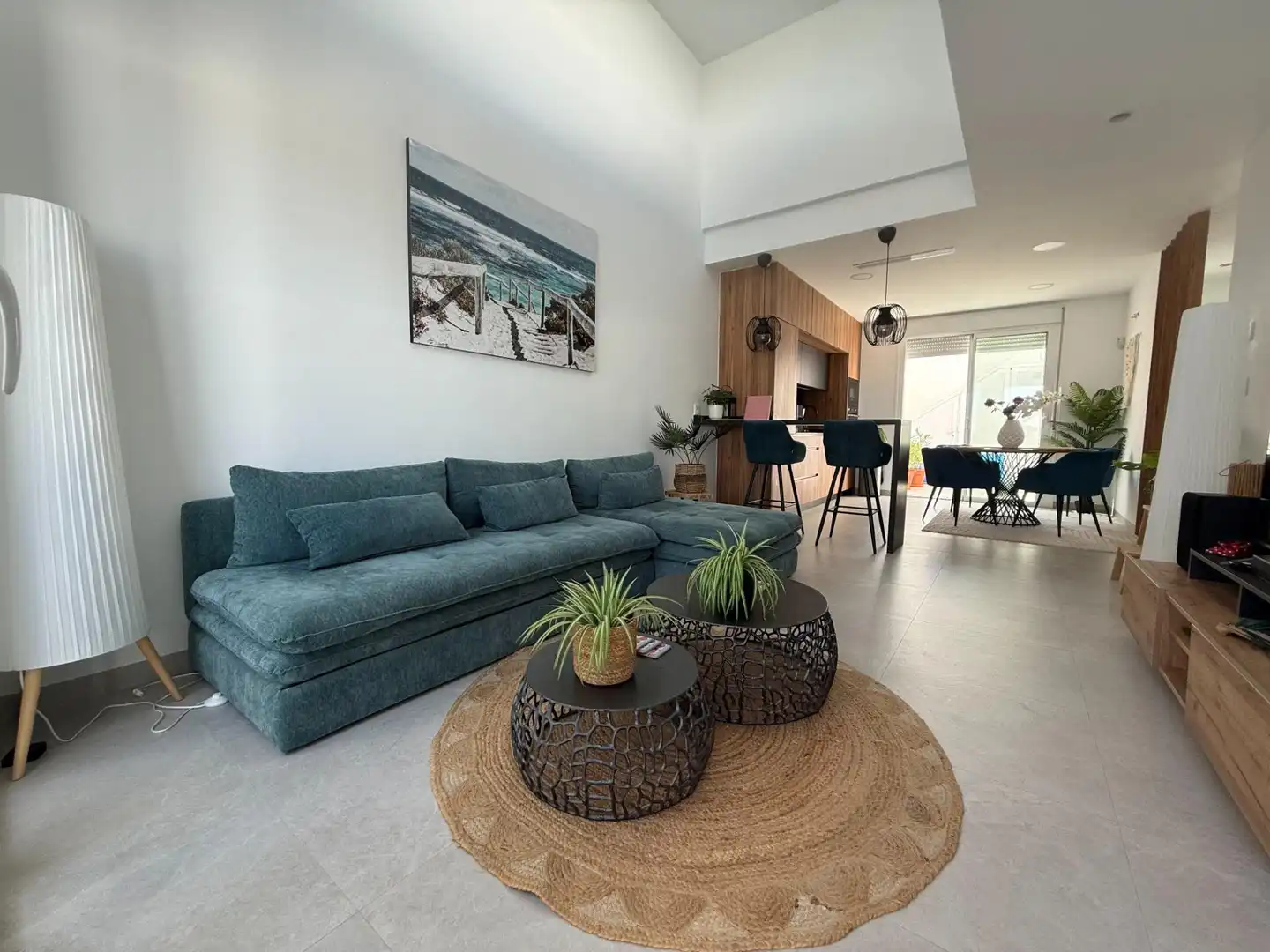 Sala de estar de Casa o chalet en venta en Torre-Pacheco con Calefacción, Jardín privado y Piscina