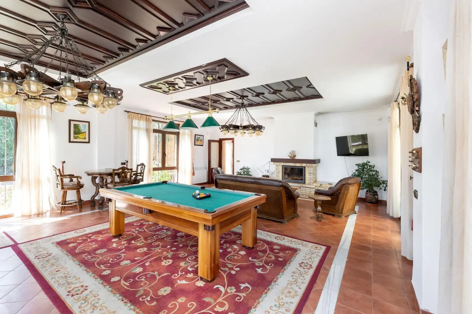 Sala de estar de Casa o chalet en venta en Villa de Otura con Aire acondicionado, Jardín privado y Terraza