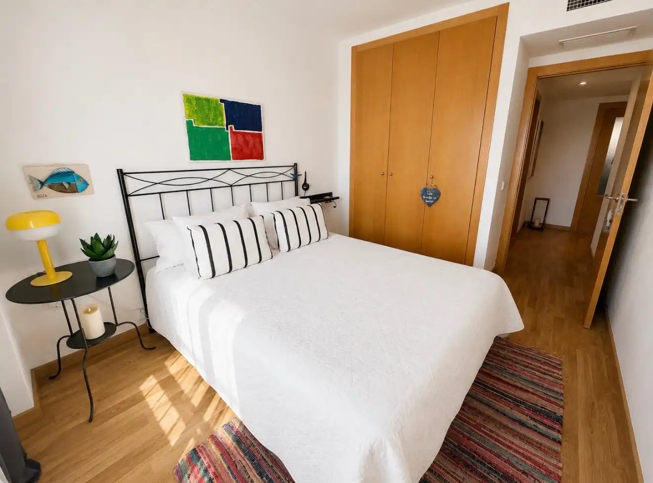Schlafzimmer von Erdgeschoss zum Verkauf in Campos mit Klimaanlage, Heizung und Terrasse