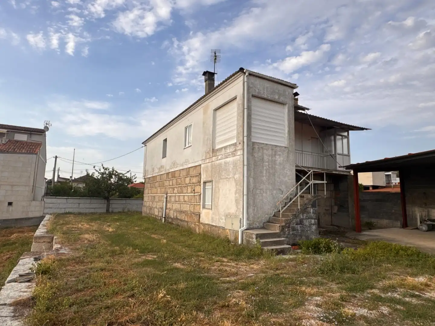 Vista exterior de Casa o chalet en venta en Verín con Calefacción, Jardín privado y Terraza