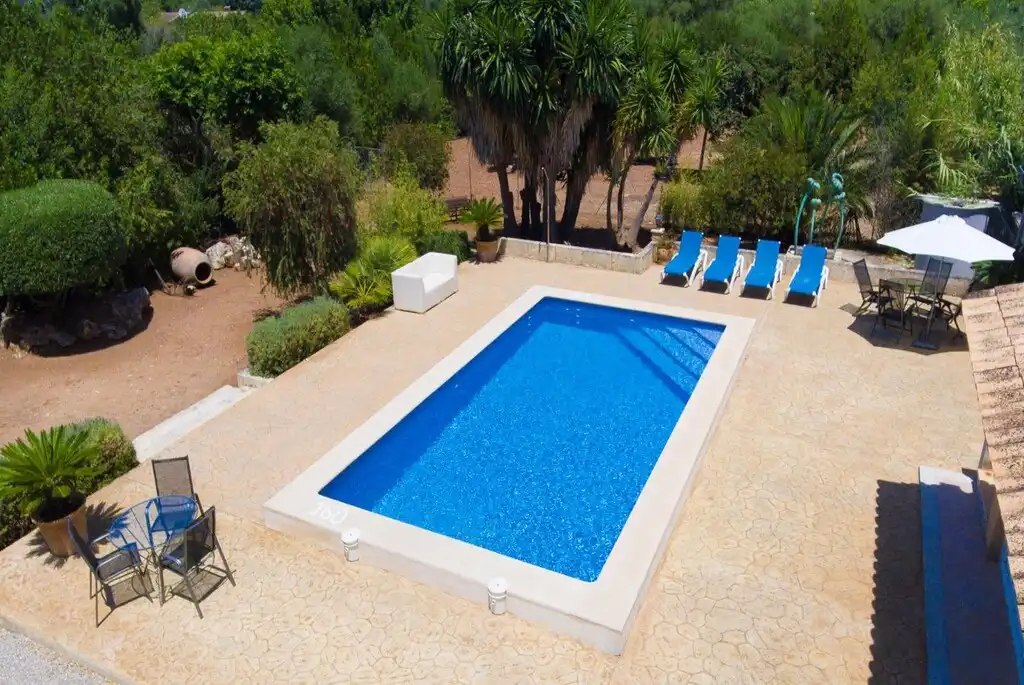 Piscina de Finca rústica en venta en Pollença con Jardín privado, Terraza y Piscina