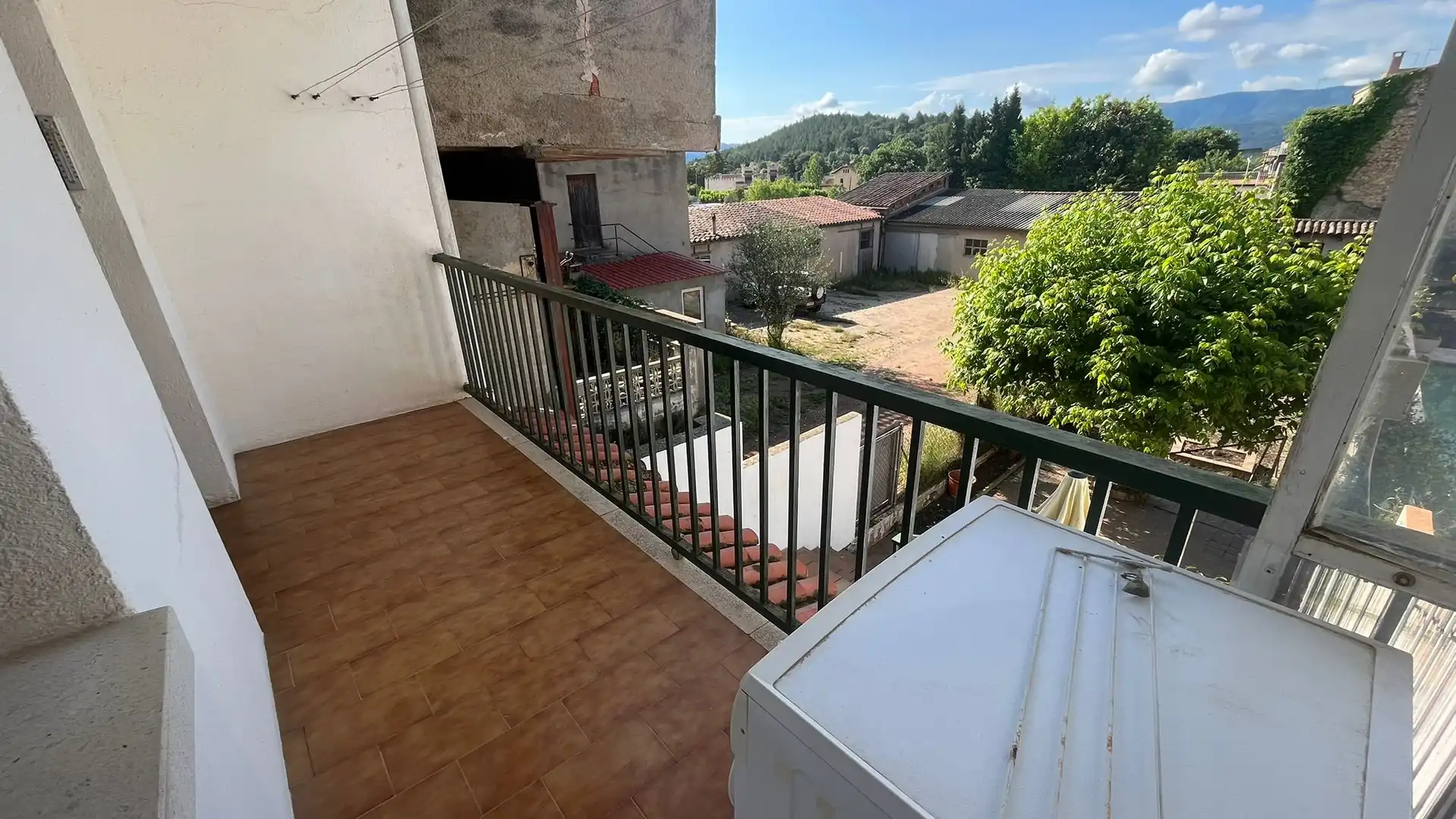 Terraza de Casa adosada de alquiler en Breda con Calefacción