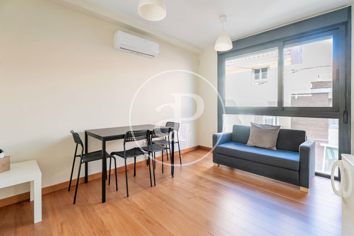 Exterior view of Flat to rent in  Madrid Capital  with Air Conditioner, Heating and Furnished