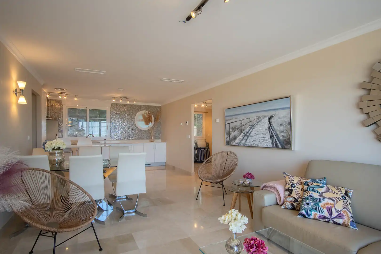 Sala d'estar de Apartament en venda en Pedreguer amb Terrassa i Jacuzzi
