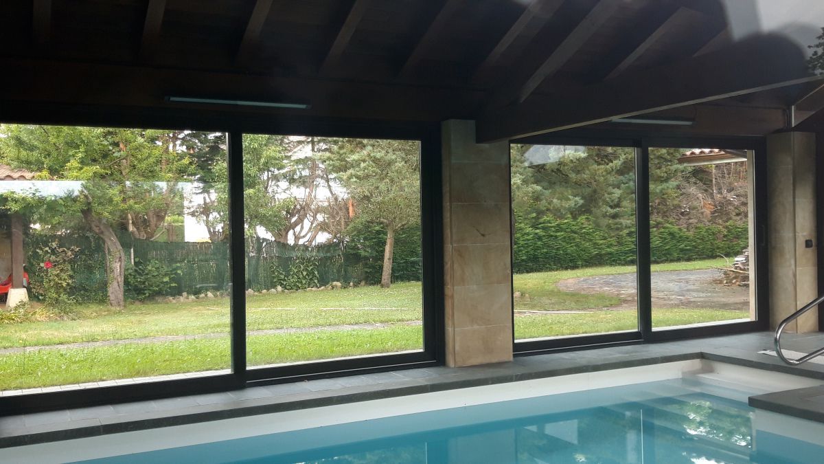 Swimming pool of House or chalet to rent in Zuia  with Heating, Private garden and Parquet flooring