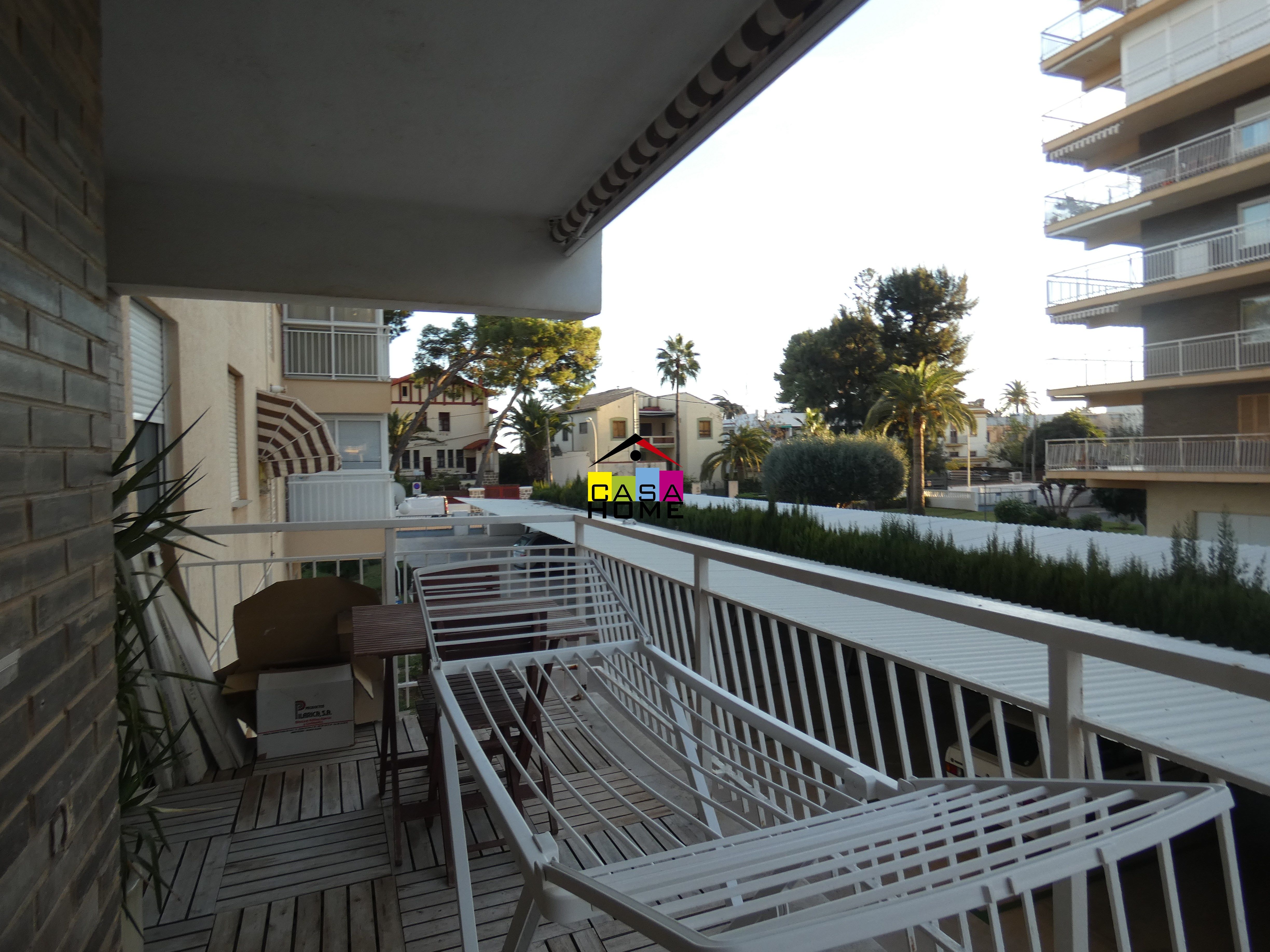 Balcony of Apartment for sale in Benicasim / Benicàssim  with Terrace, Furnished and Community pool