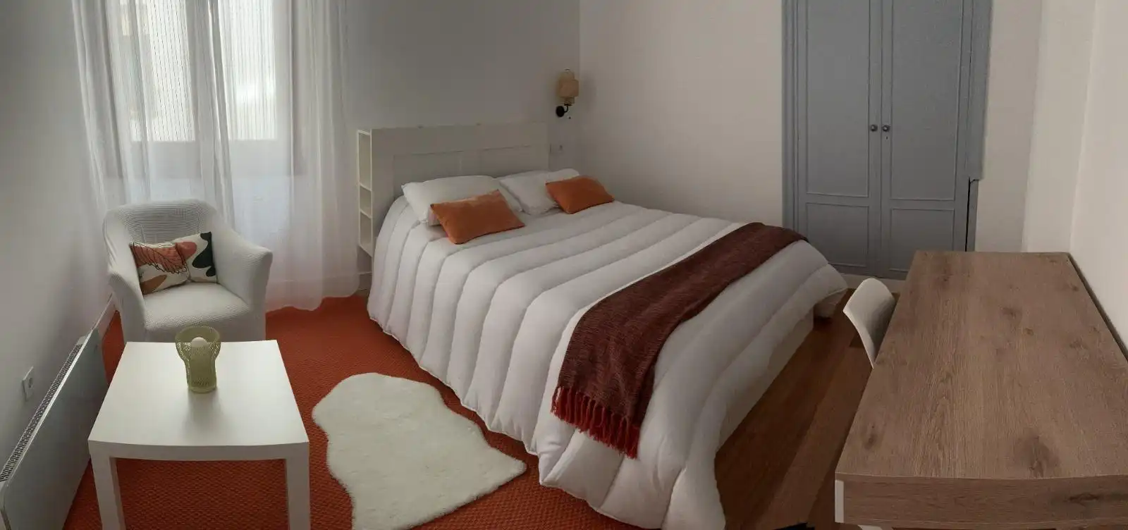 Bedroom of Flat for rent in Bilbao   with Heating, Furnished and Balcony