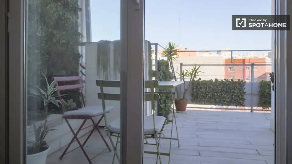 Flat with terrace to rent in Retiro, imagen 19