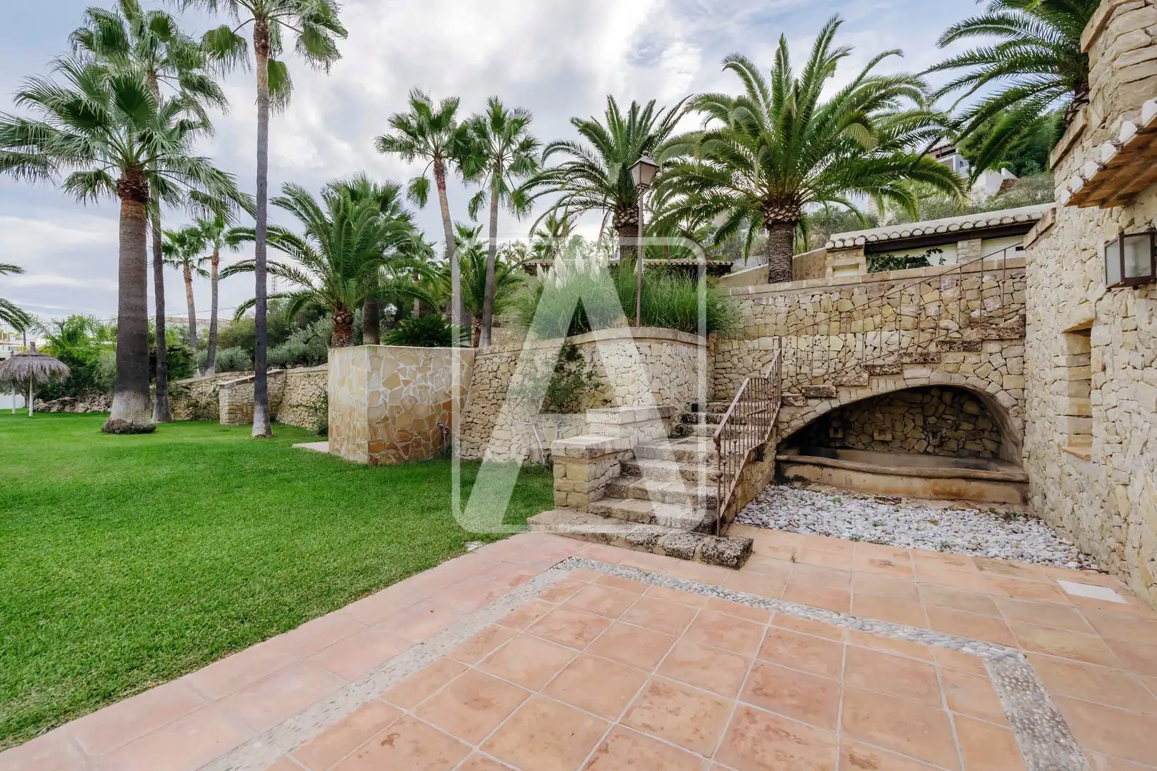 Jardín de Finca rústica en venta en Benissa con Aire acondicionado, Calefacción y Jardín privado