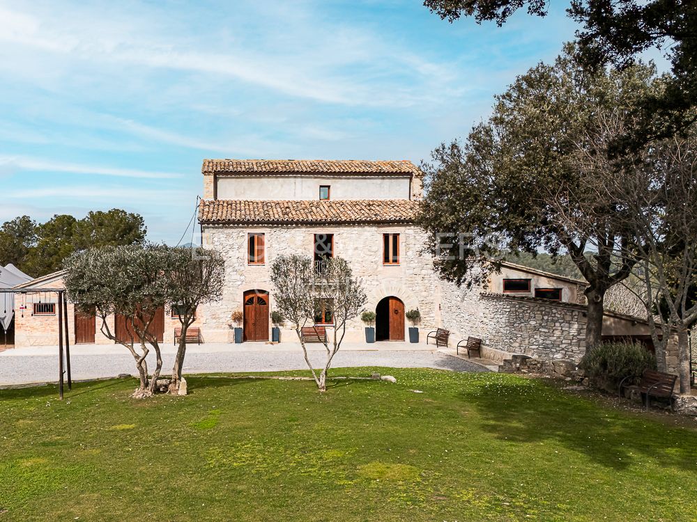 Exterior view of Country house for sale in Calders  with Air Conditioner, Heating and Private garden