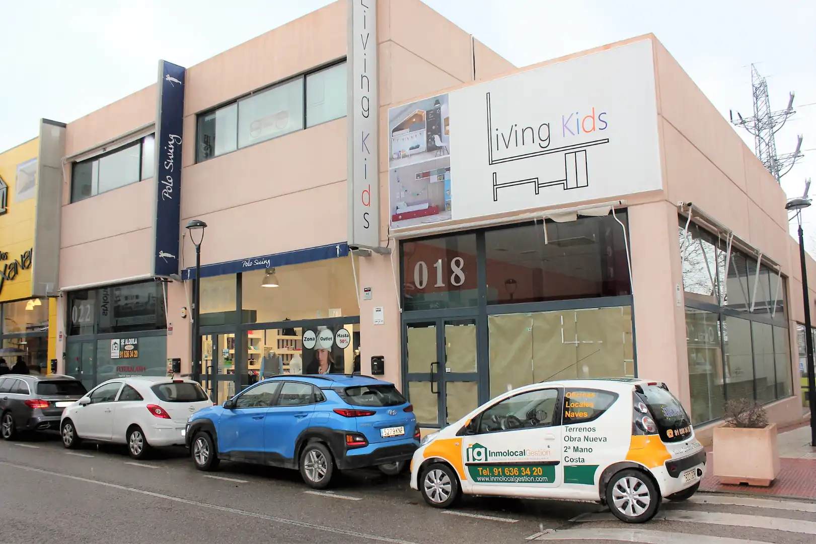Exterior view of Commercial properties for rent in Las Rozas de Madrid  with Air Conditioner and Heating