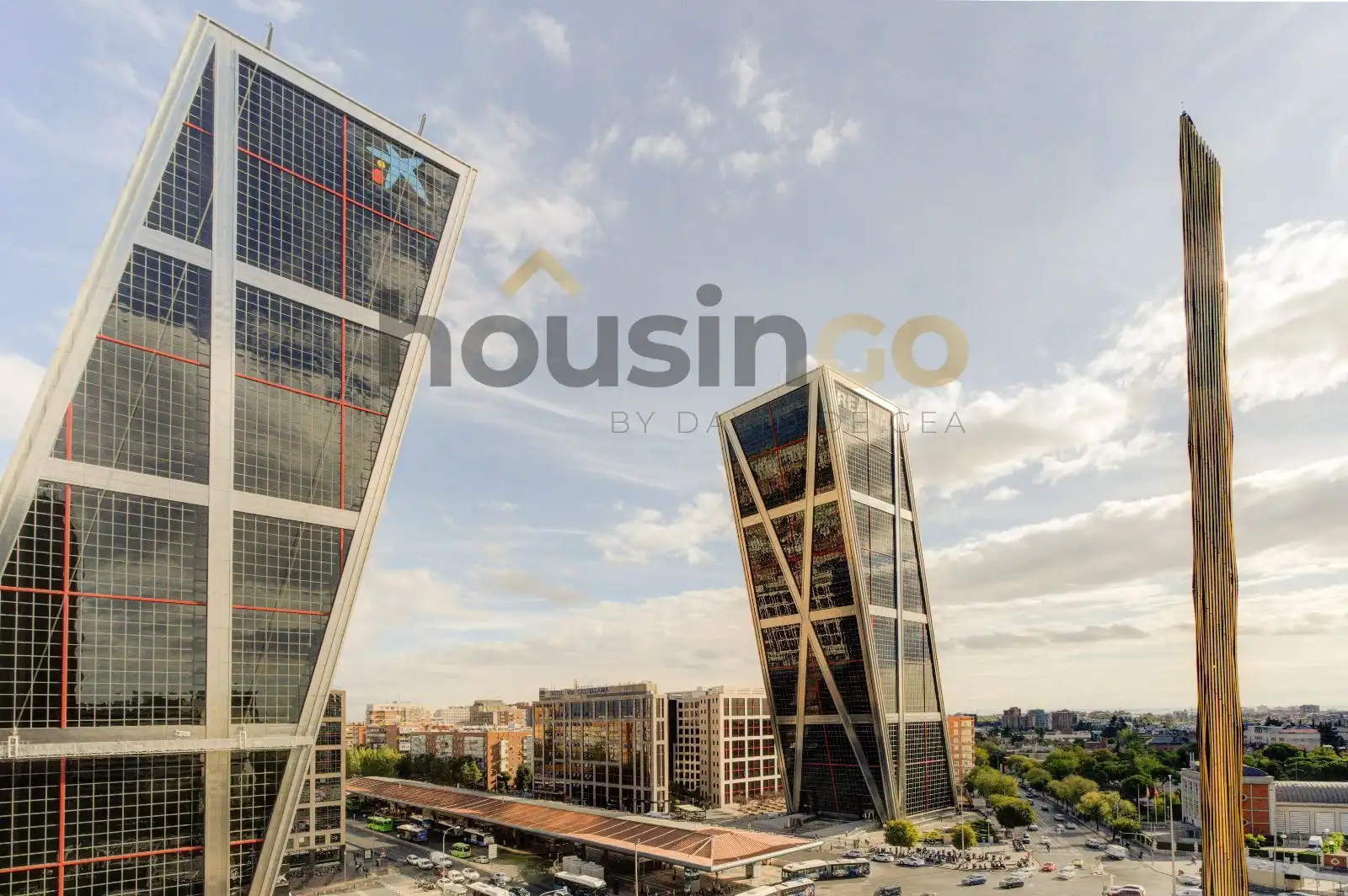 Vista exterior de Apartamento de alquiler en Madrid con Aire acondicionado, Calefacción y Amueblado
