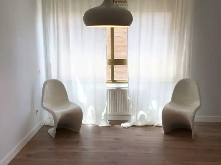 Wohnzimmer von Wohnung zum Verkauf in  Madrid Capital mit Klimaanlage und Terrasse