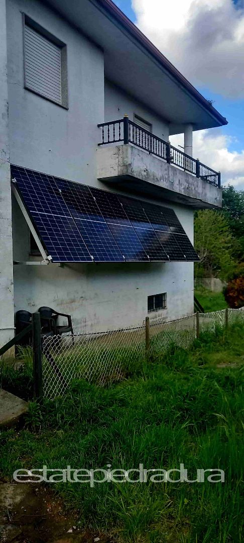Exterior view of House or chalet for sale in Pontevedra Capital   with Heating, Private garden and Parquet flooring