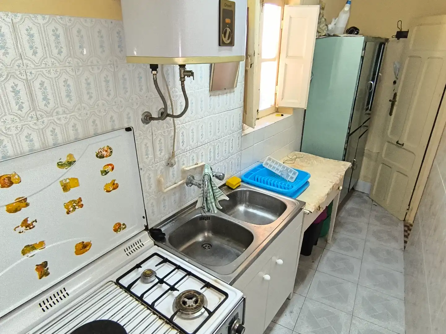 Cocina de Casa o chalet en venta en Mazuecos de Valdeginate con Jardín privado, Trastero y Amueblado