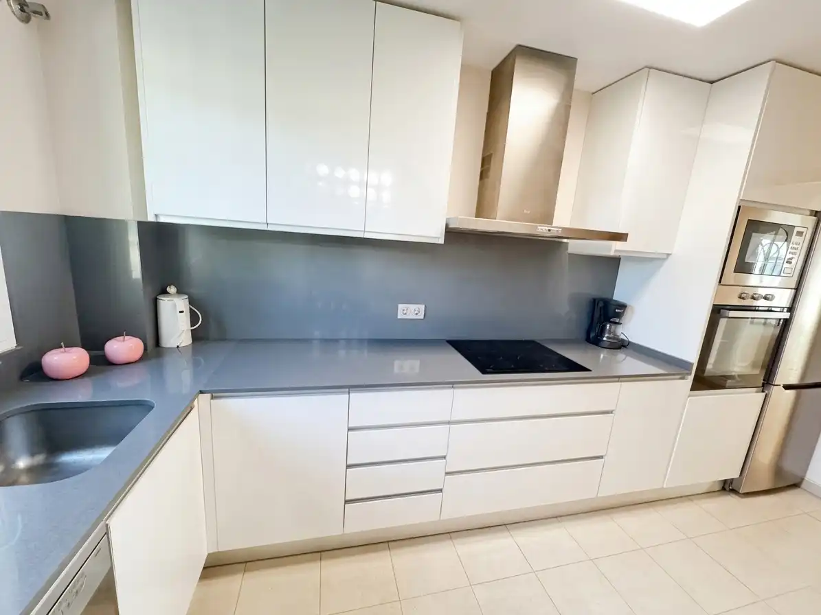 Cocina de Apartamento en venta en Manilva con Aire acondicionado, Calefacción y Terraza