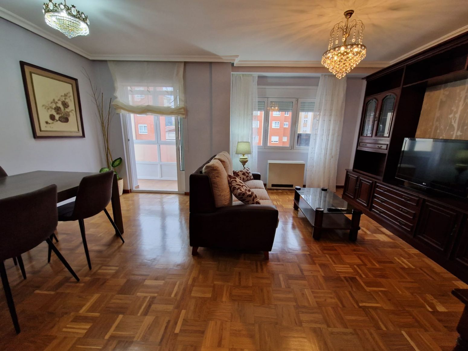 Sala de estar de Piso en venta en Avilés con Calefacción y Terraza