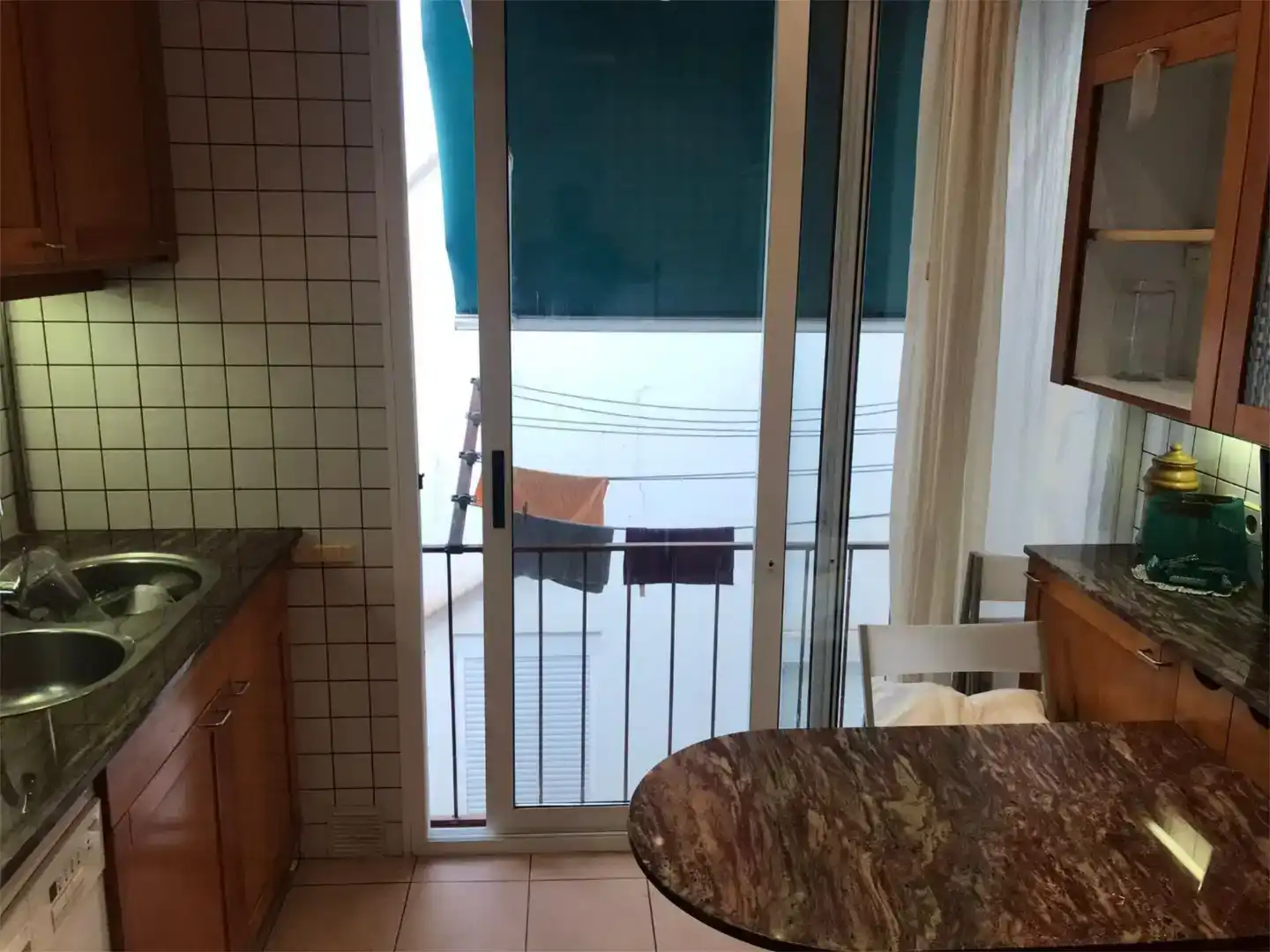 Balcony of Flat for rent in  Barcelona Capital  with Air Conditioner