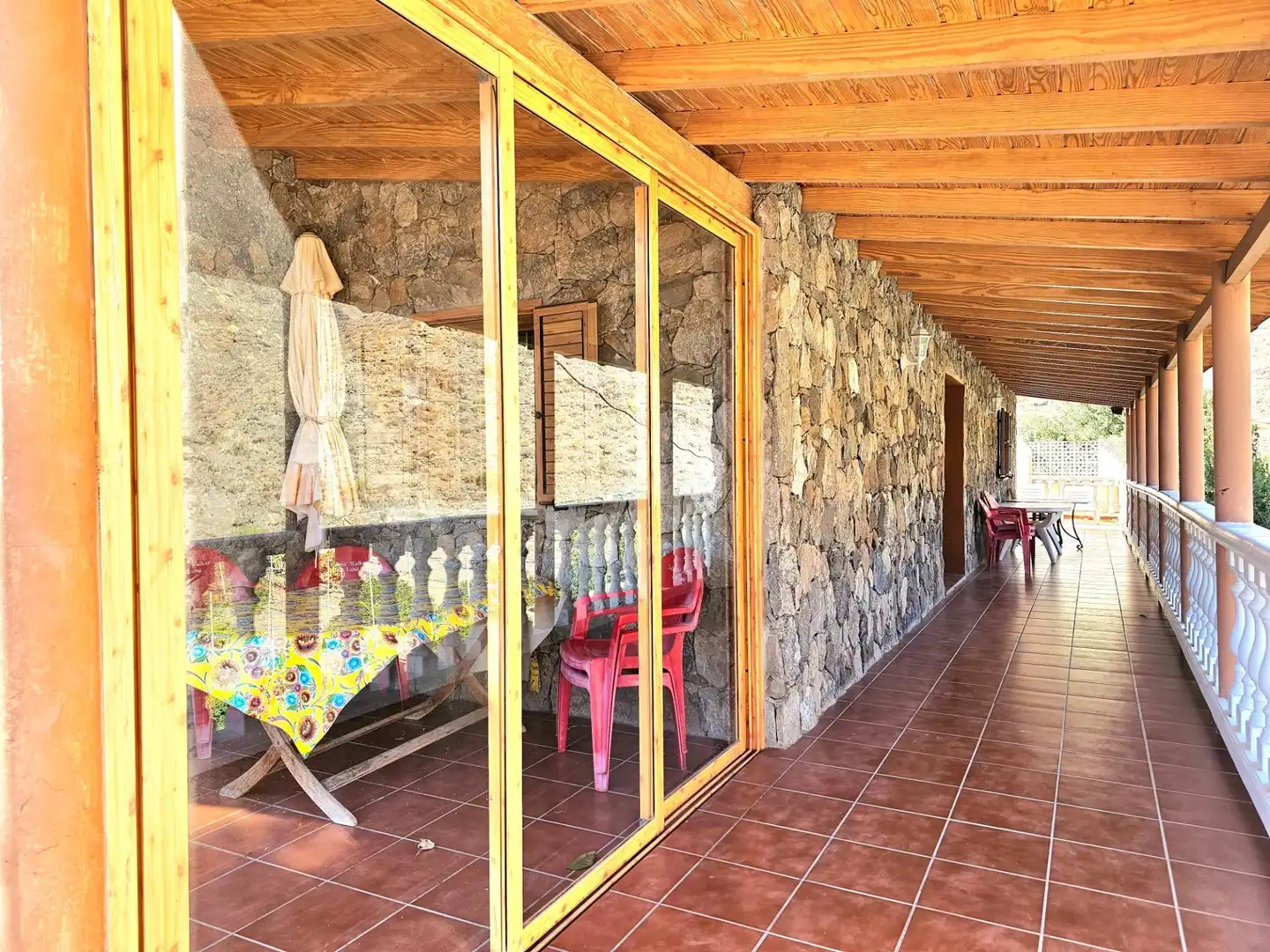 Terraza de Finca rústica en venta en La Aldea de San Nicolás  con Jardín privado, Terraza y Trastero