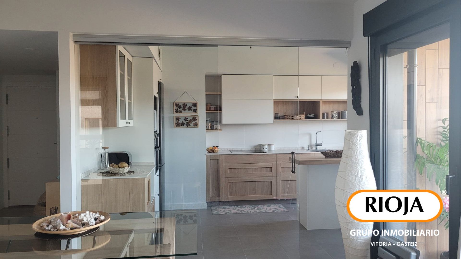 Kitchen of Flat for sale in Vitoria - Gasteiz  with Heating, Terrace and Storage room