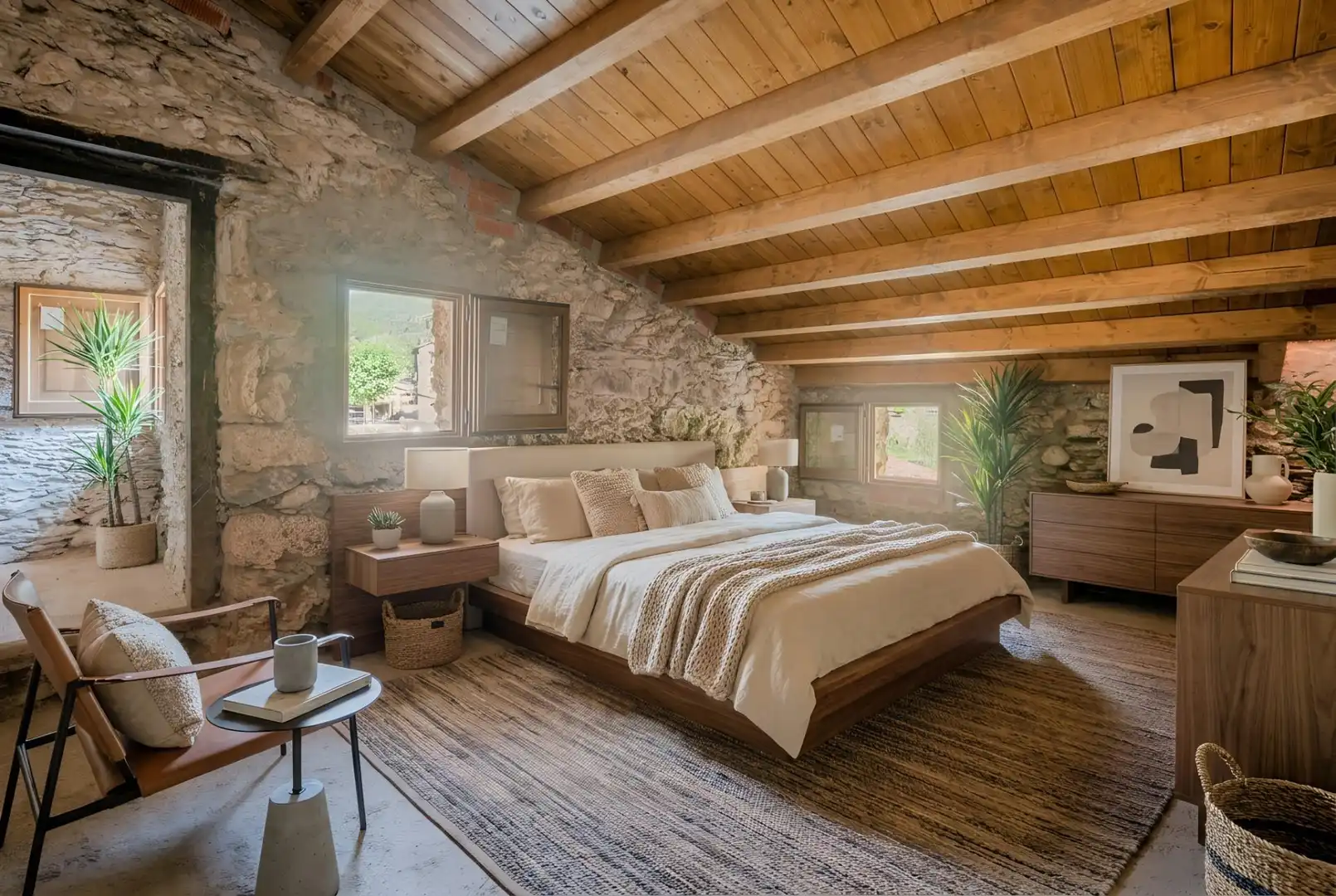 Habitación de Finca rústica en venta en Camprodon